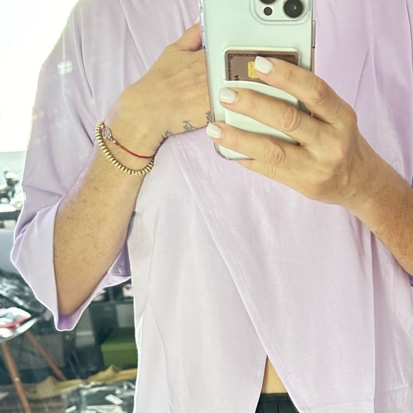 NWT PIMA COTTON 3-4 sleeve  versatile top - Picture 5 of 6